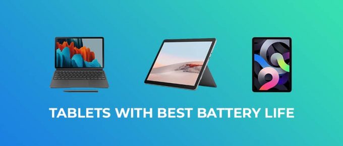 Tablet with Best Battery Life